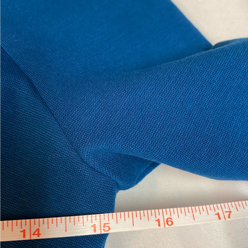 Zara Blue Flared Dress - Picture 7 of 8